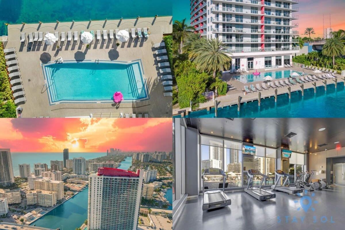 Balcony - Pool - Near Beach - Gym Hallandale Beach Exterior foto